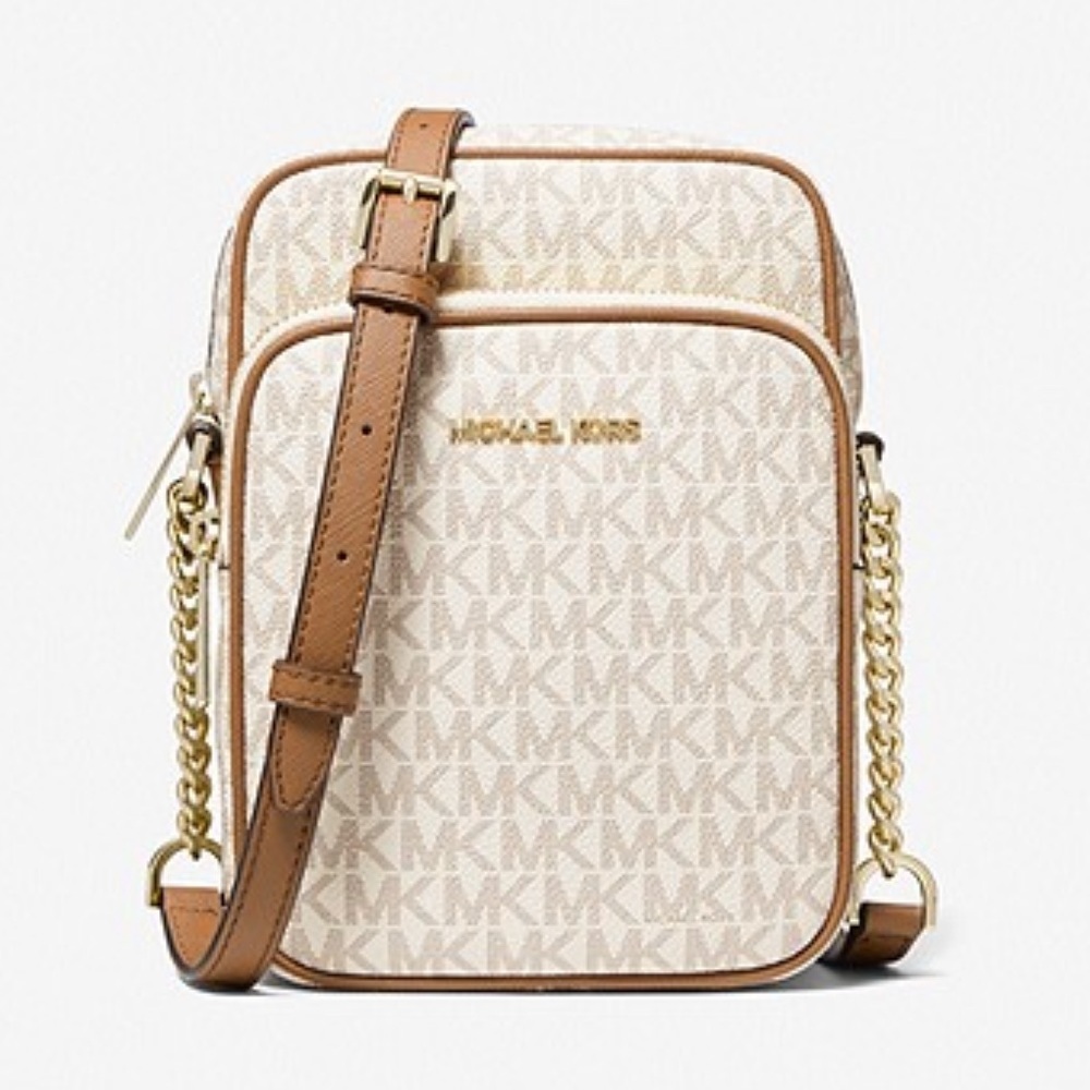 Michael Kors Flight Crossbody Vanilla - Picture 4 of 8